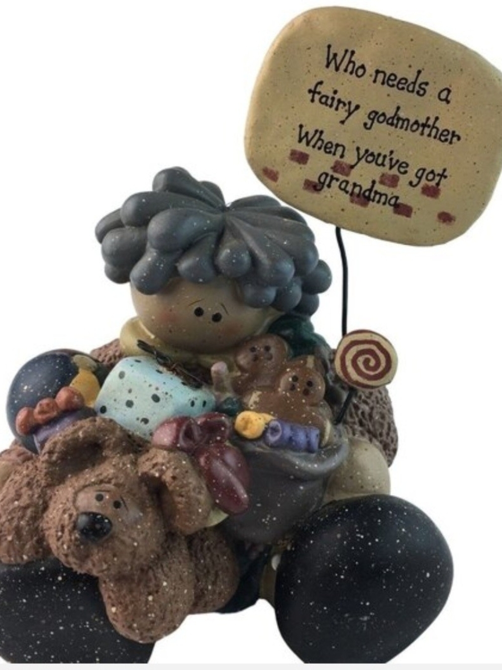 CMI Henton “Who Needs A Fairy Godmother When You’ve Got Grandma” Figurine